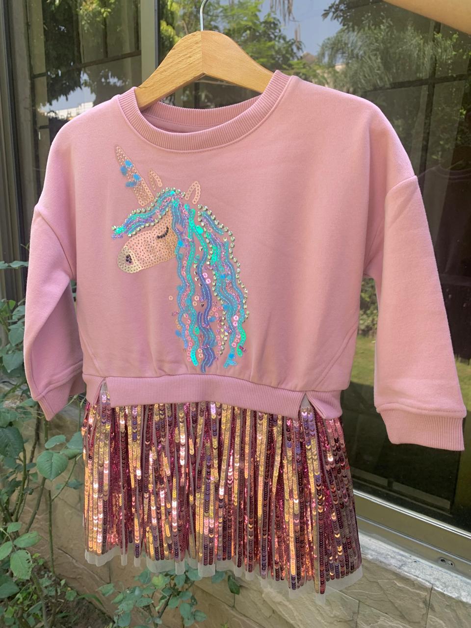 TU Clothing Tutu Sweat Shirt Dress