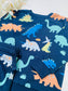 George Dinosaur Print Sweatshirt & Trouser Set
