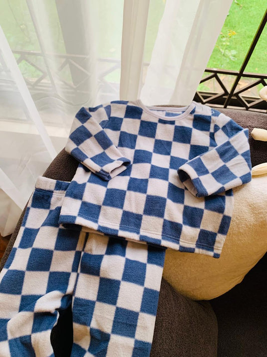TU Clothing Fleece Shirt and Trouser Set
