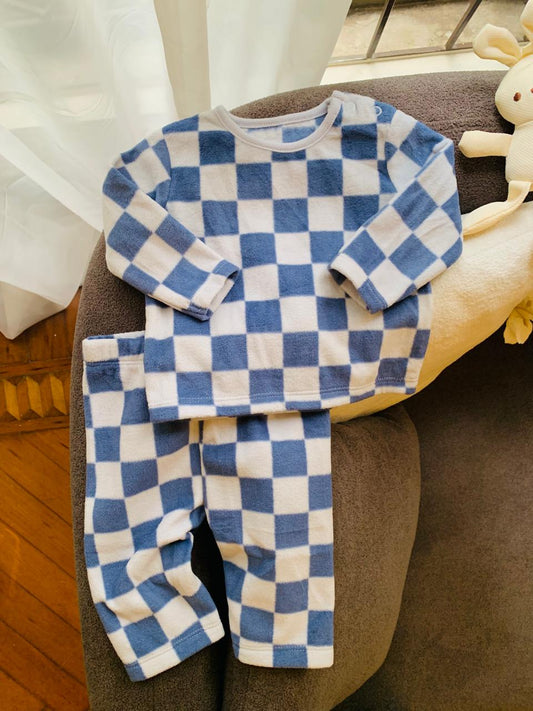 TU Clothing Fleece Shirt and Trouser Set