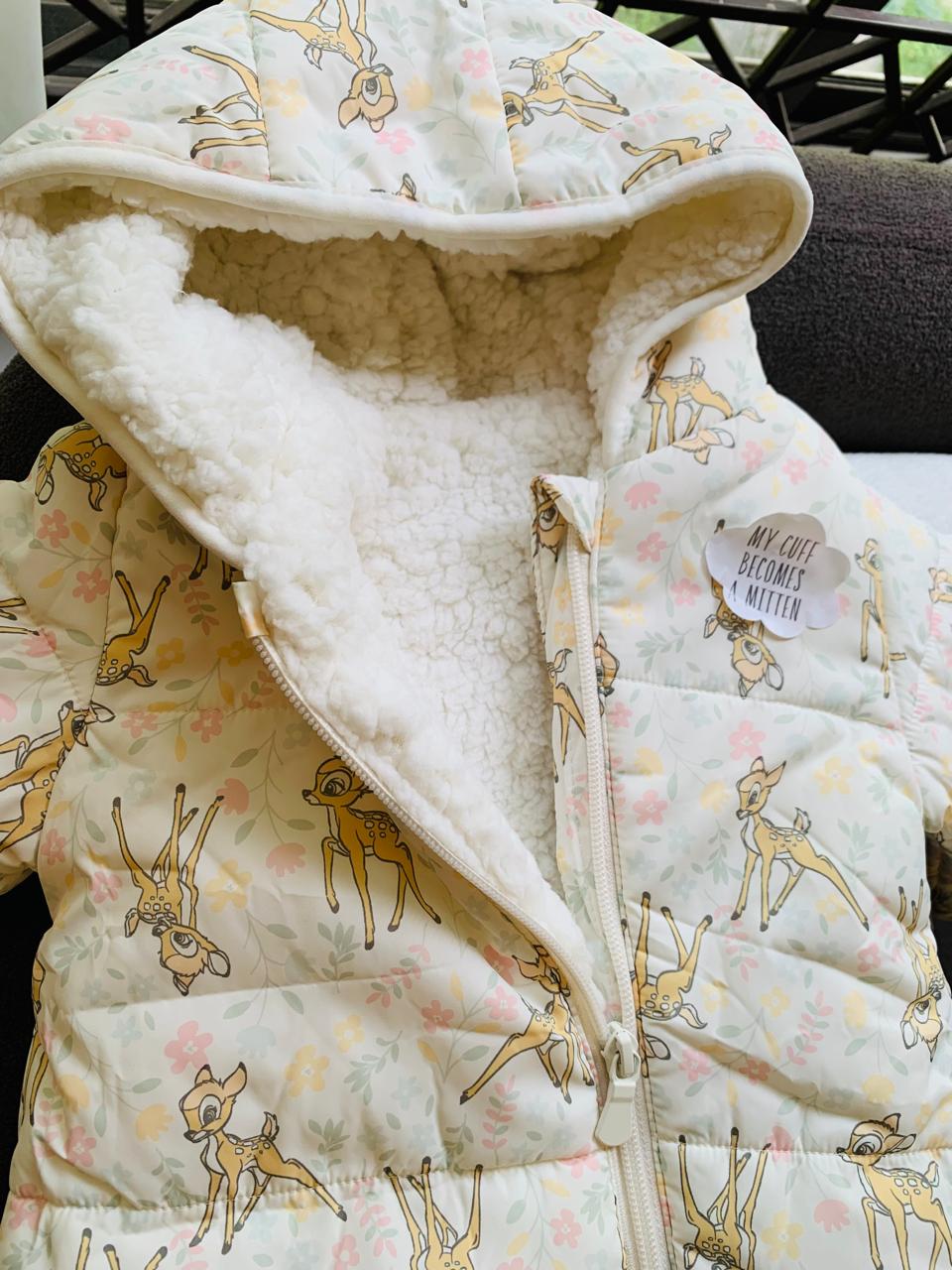 George  Padded Hooded Pramsuit