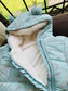 George Woodland Mouse Hooded Pramsuit