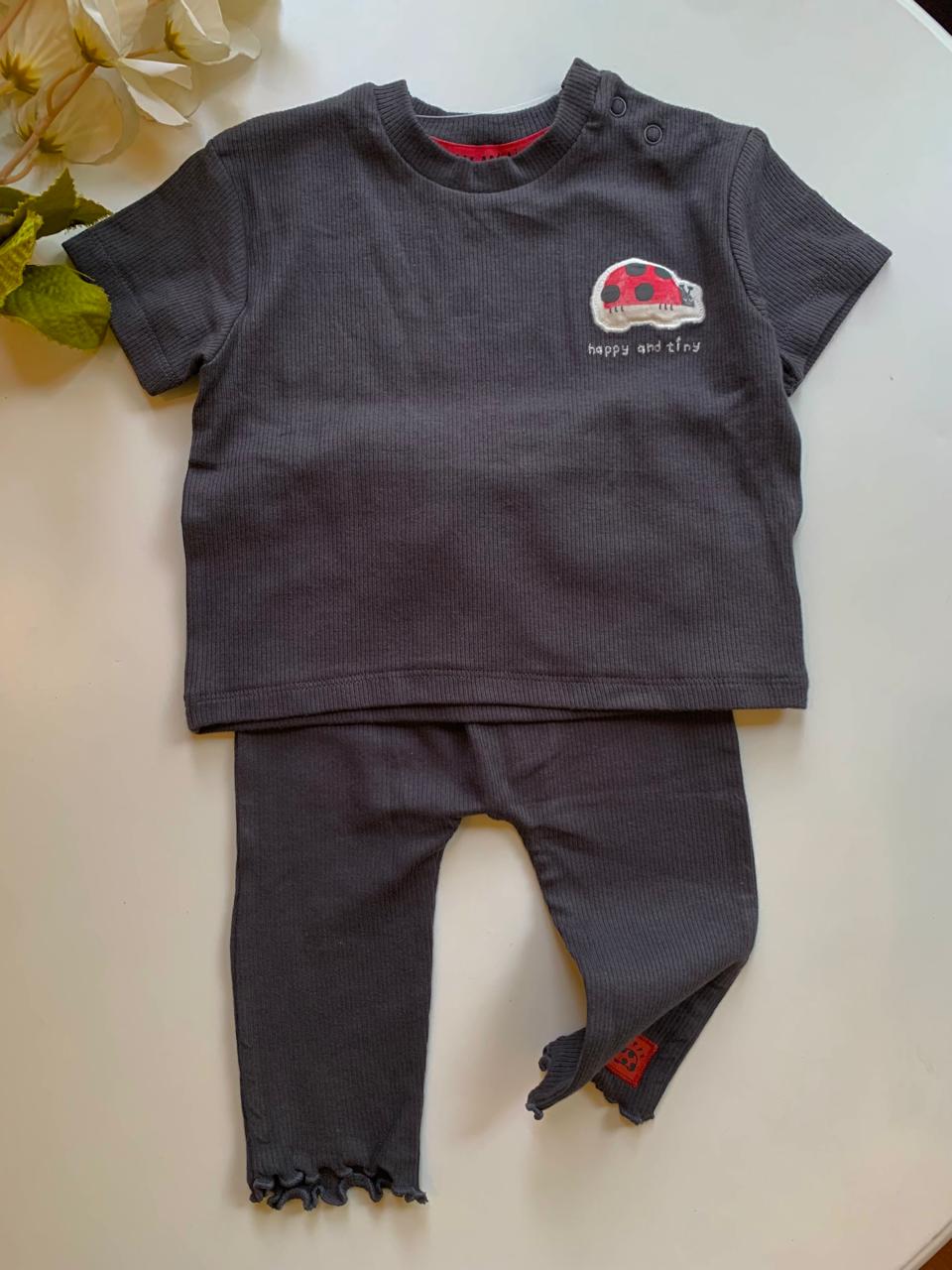 George " HAPPY & TINY " Shirt & Trouser Set