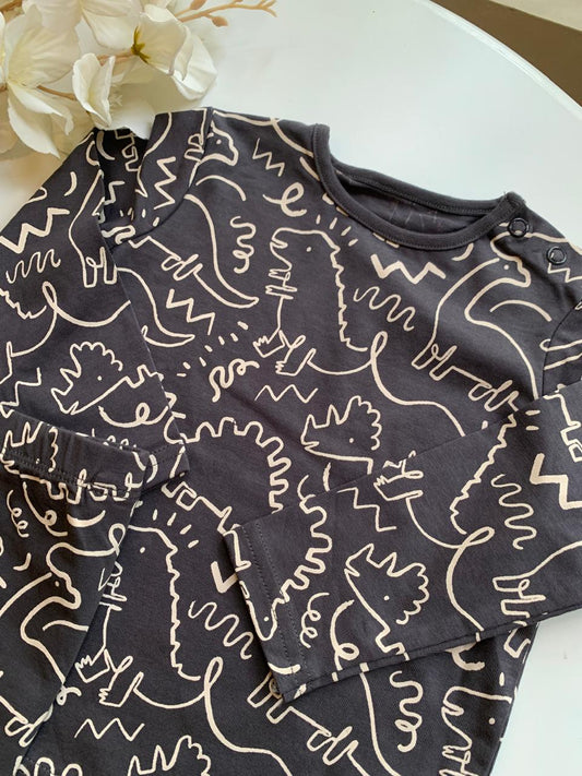 TU Clothing Dino Shirt & Trouser Set