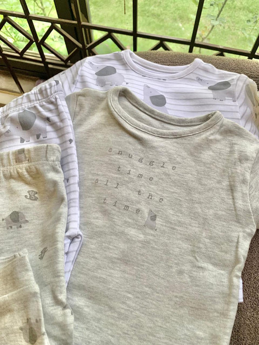 George Snuggle Time Shirt & Trouser set