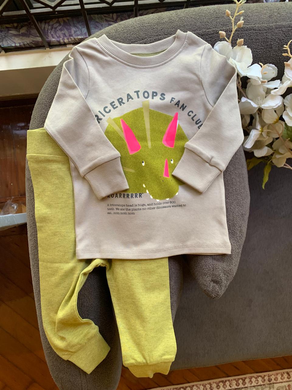 Next "Triceratops" Shirt & Trouser Set