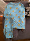 George Lion Faces Print Shirt & Trouser Set