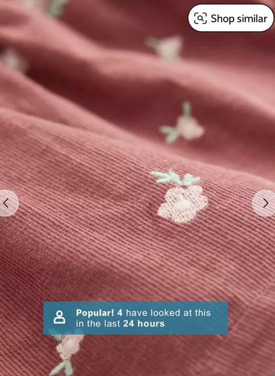 Tu Clothing Embroided Flower 3Pc Set