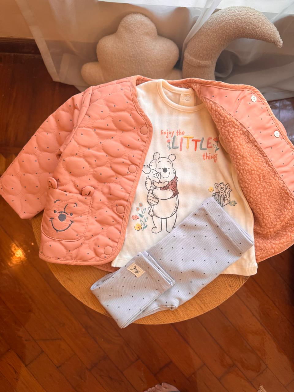 George Disney Winnie The Pooh Top , Trouser & Jacket Set