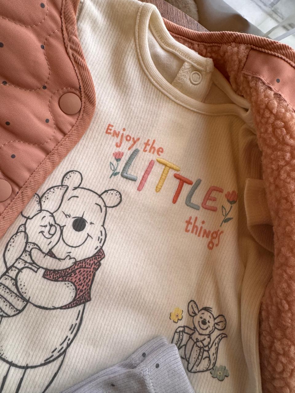 George Disney Winnie The Pooh Top , Trouser & Jacket Set
