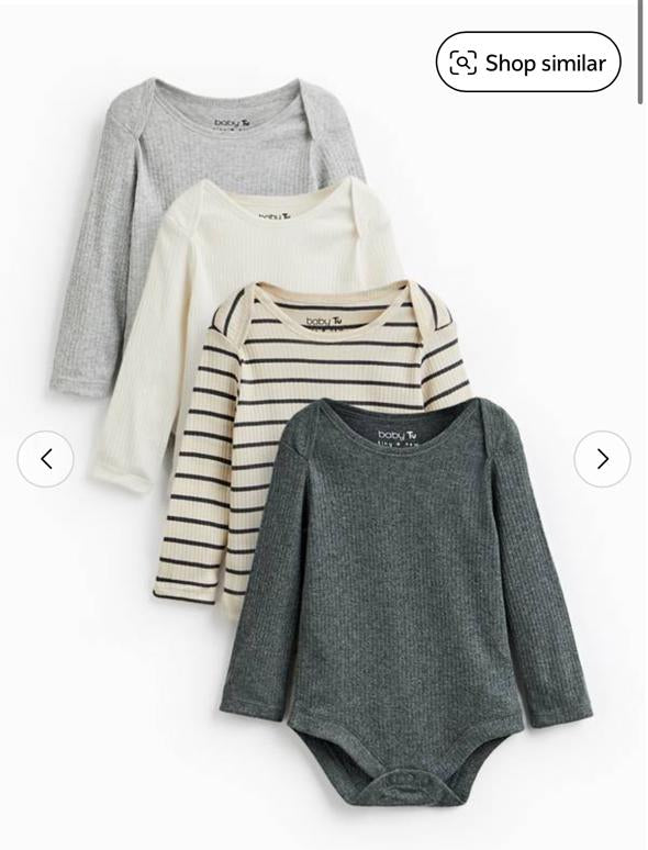 Tu Clothing pack of 4 Bodysuits