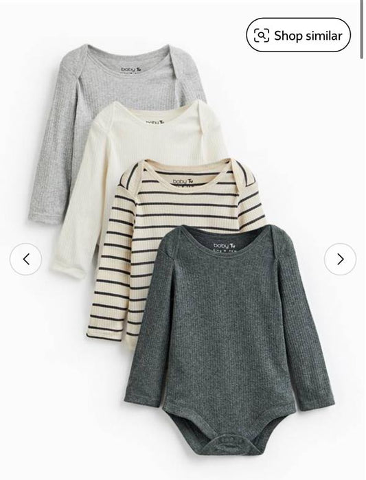 Tu Clothing pack of 4 Bodysuits