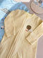 George Vegetables print Sleepsuit