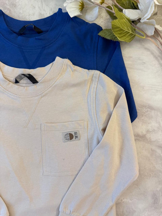 George Pack of 2 Chest Pocket Shirts