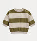 George Striped Crew Neck Sweatshirt