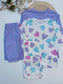 Tu Clothing pack of 2 Hearts print Pyjamas Set