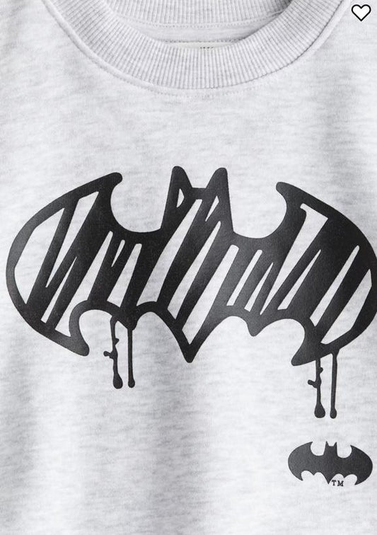 H&M fleece lined printed Batman Sweatshirt