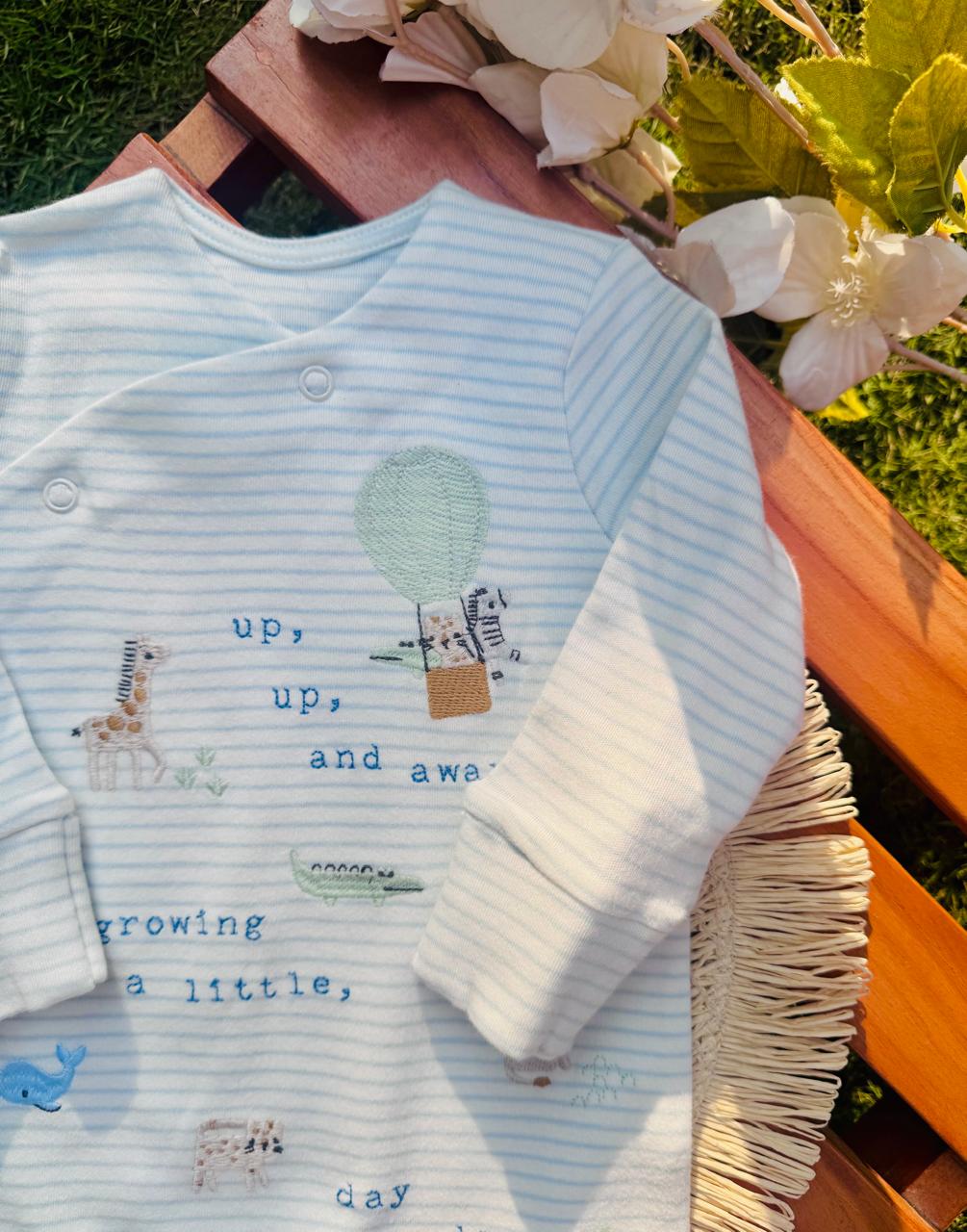 George "Growing a Little" Sleepsuit