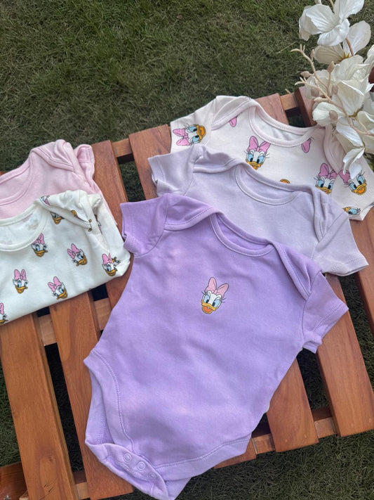 George pack of 5 Disney Daisy Duck Bodysuits