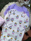 George pack of 3 Daisy duck print Sleepsuits