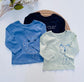 George pack of 3 Embroidered Animals Shirts