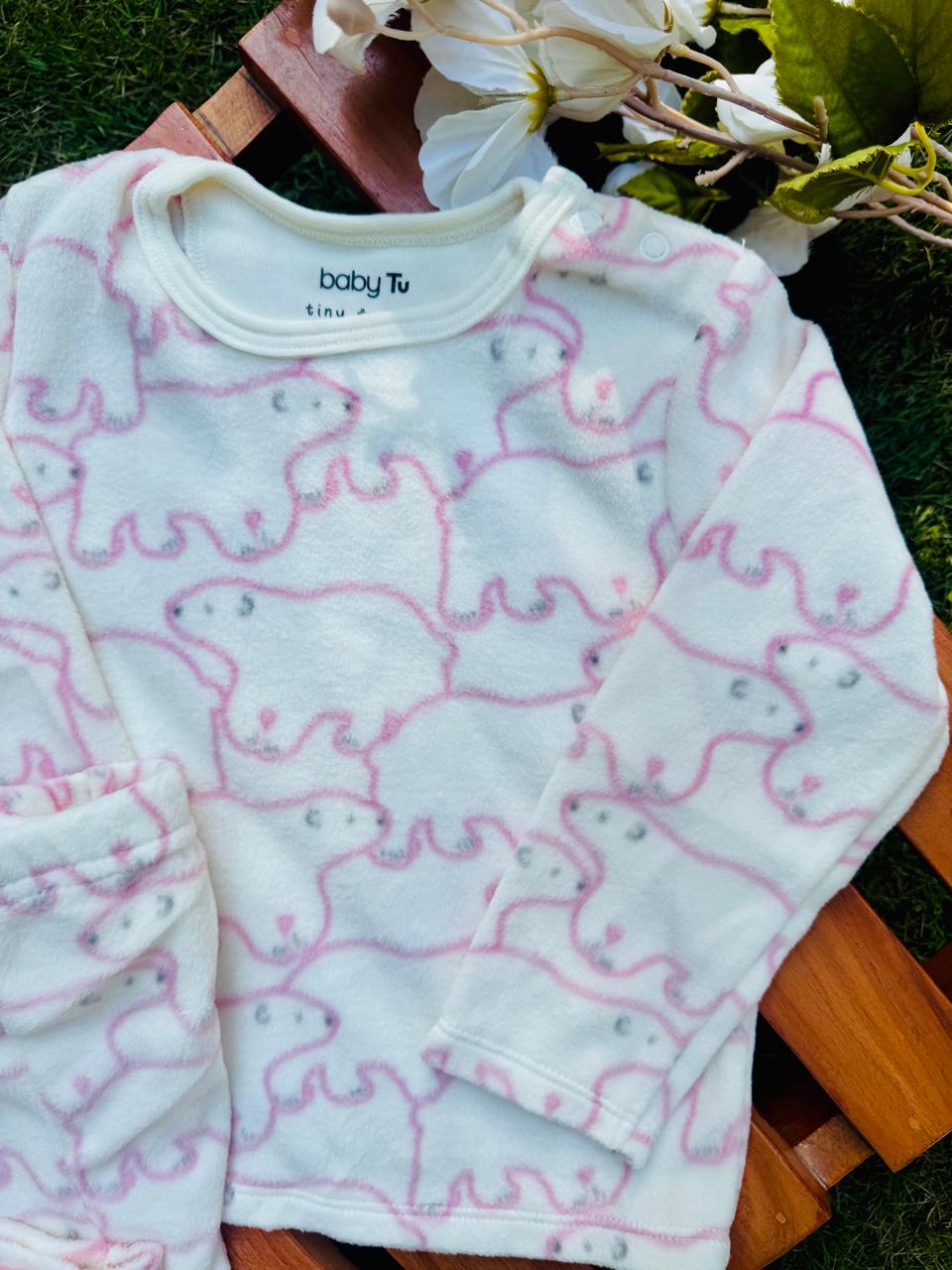 Tu Clothing Fleece Shirt & Trouser Set