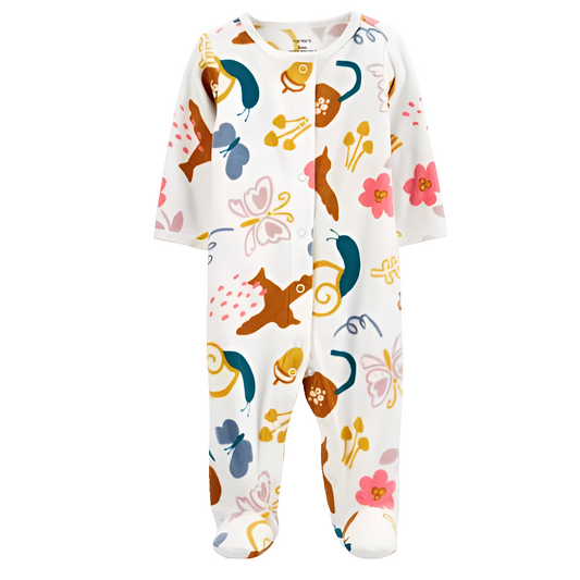 Carter's Flowers Sleepsuit