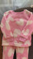 Matalan Heart Prints Velour  Shirt and Trouser Set