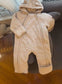 Tu Clothing Quilted Two-Way Zip Pramsuit