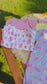George pack of 5 Pastel Ice Cream print Bodysuits