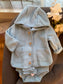 TU Clothing Cardigan Bodysuit & Trouser Set