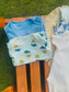 George pack of 5 Disney Donald Duck Blue Bodysuits