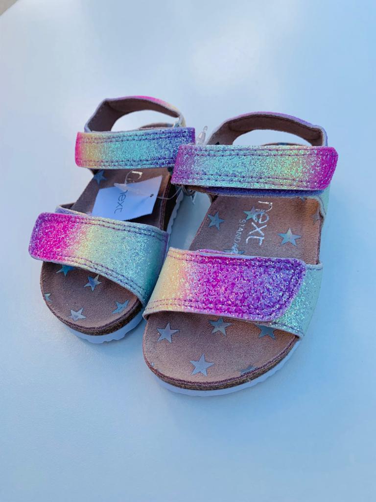 Next Glittery Sandals