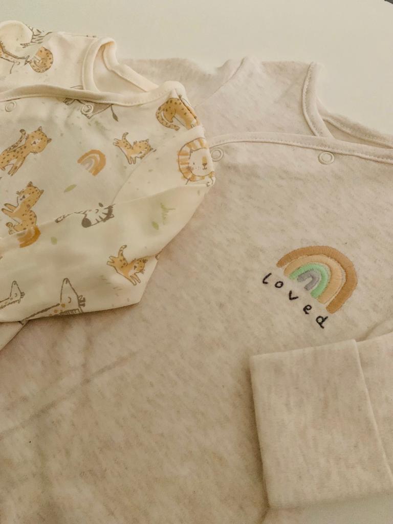 Rainbow Themed Sleepsuit