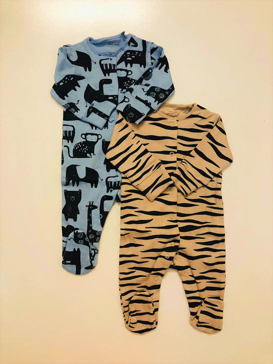 Pack of 2 Sleepsuit