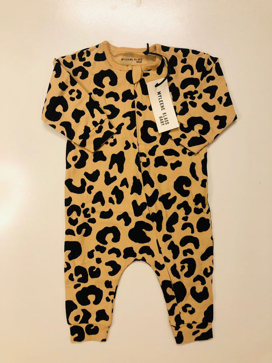 Cheetah Themed Sleepsuit