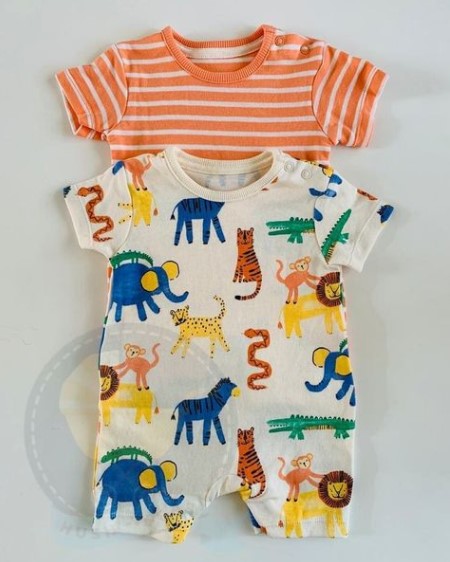 Pack of 2 Rompers