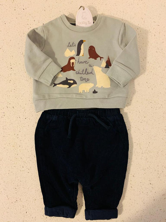 Sweatshirt & Pants Set