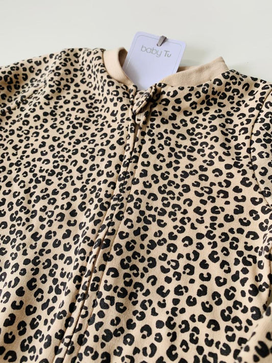 Cheetah Print Sleepsuit