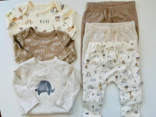 Set of Bodysuits and Trousers