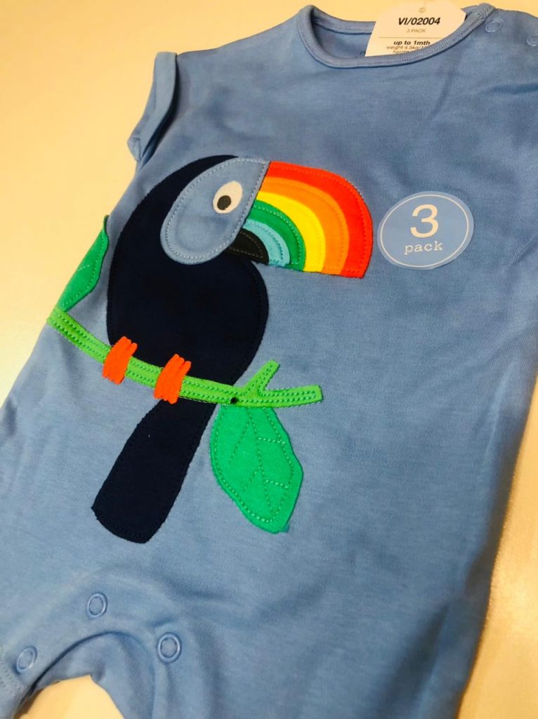 Parrot Themed Romper