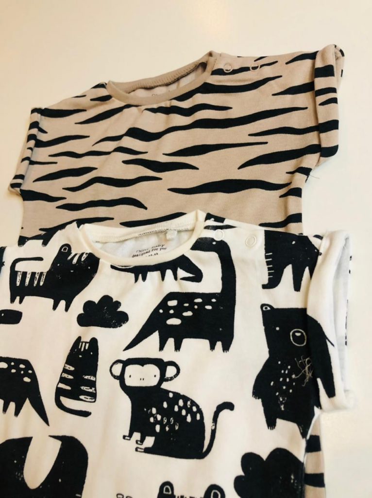 Pack of 2 Animal Themed Rompers