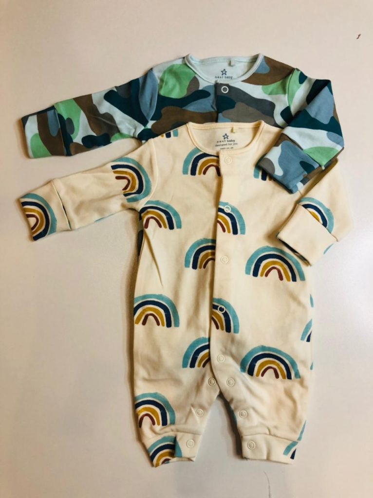 Pack of 2 Sleepsuits