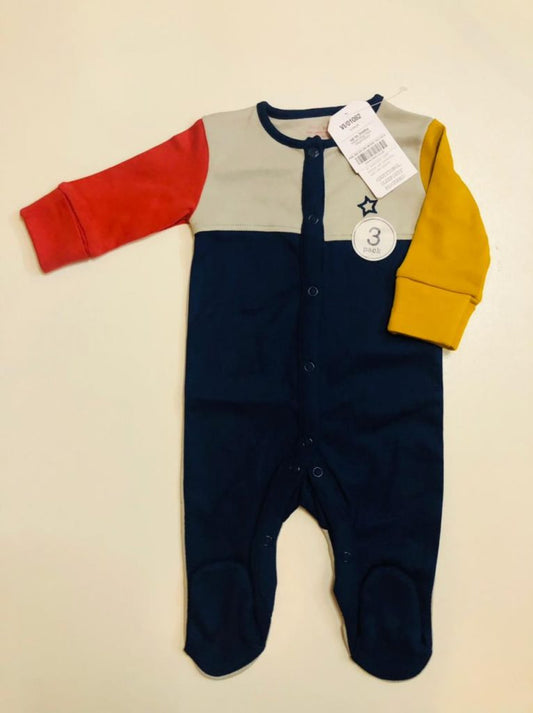 Navy Blue Sleepsuit