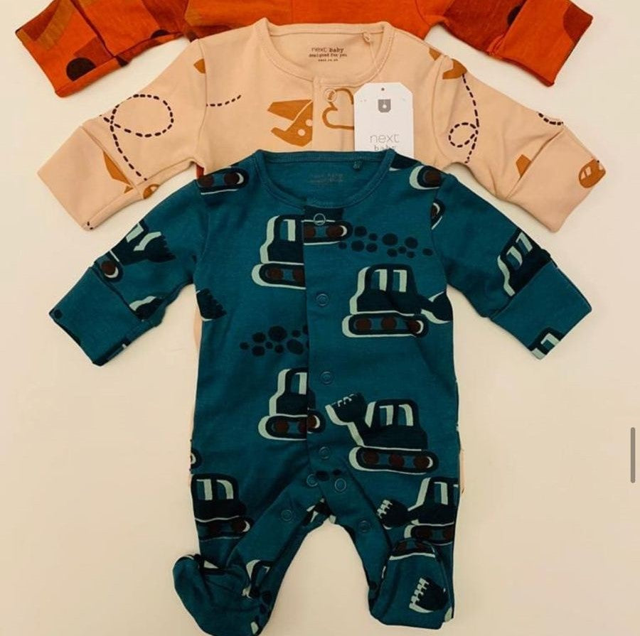 pack of 3 sleepsuits