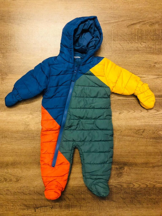 Multicolor Snowsuit