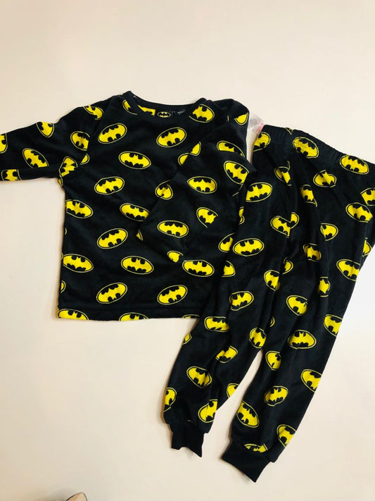 Batman Themed Fleeced PJ Set