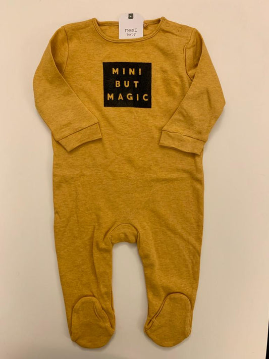 Mini but Magic Mustard Sleepsuit