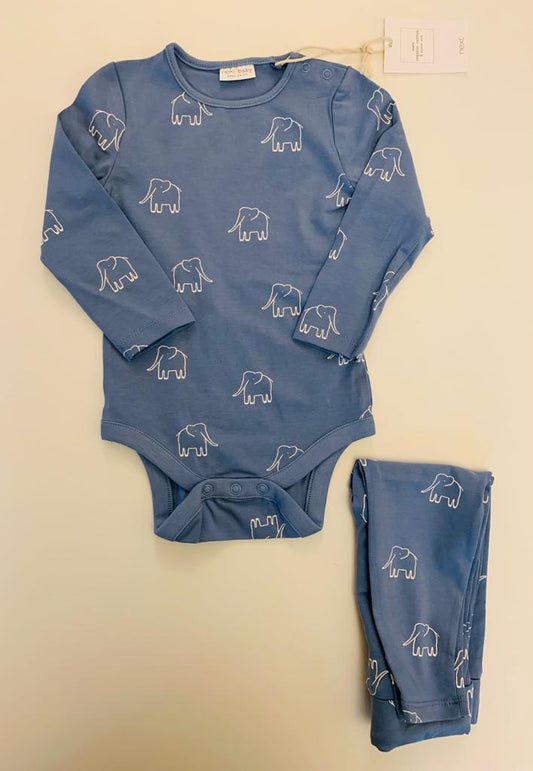 Elephant Themed Bodysuit Trouser