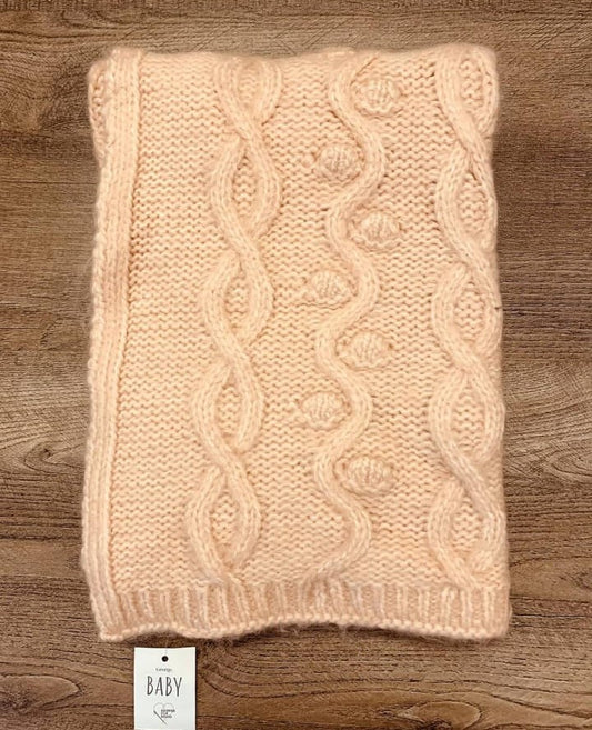 Woolen Peach Blanket